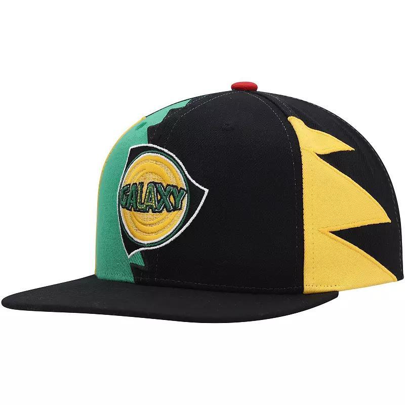 Mens Mitchell & Ness LA Galaxy Jersey Hook Snapback Hat Product Image