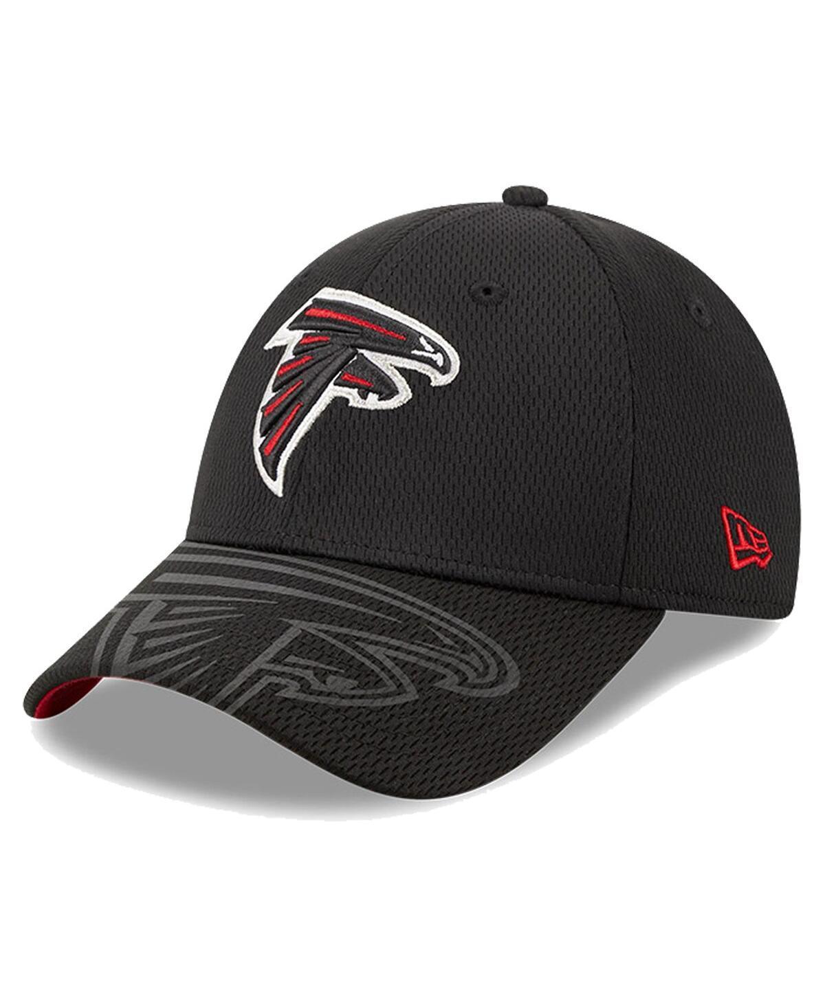 Mens New Era Black Atlanta Falcons Top Visor 9FORTY Adjustable Hat Product Image