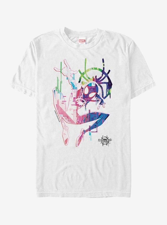 Marvel Spider-Man Spider-Verse Water Spidey T-Shirt Product Image