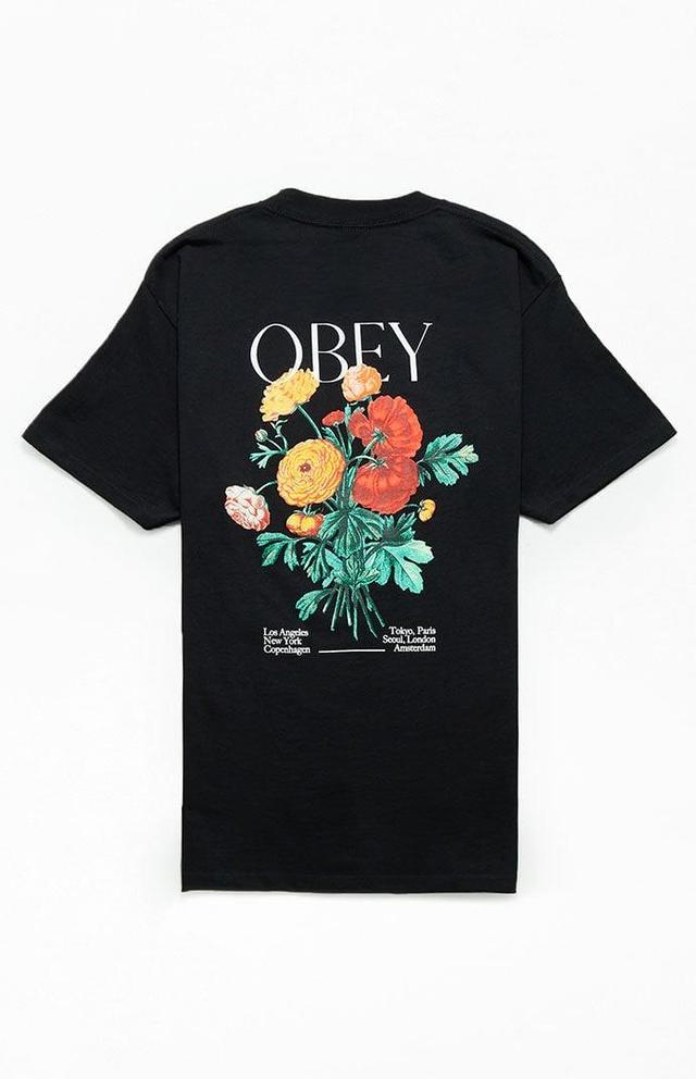 Obey Men's Flower Bunch T-Shirt Product Image