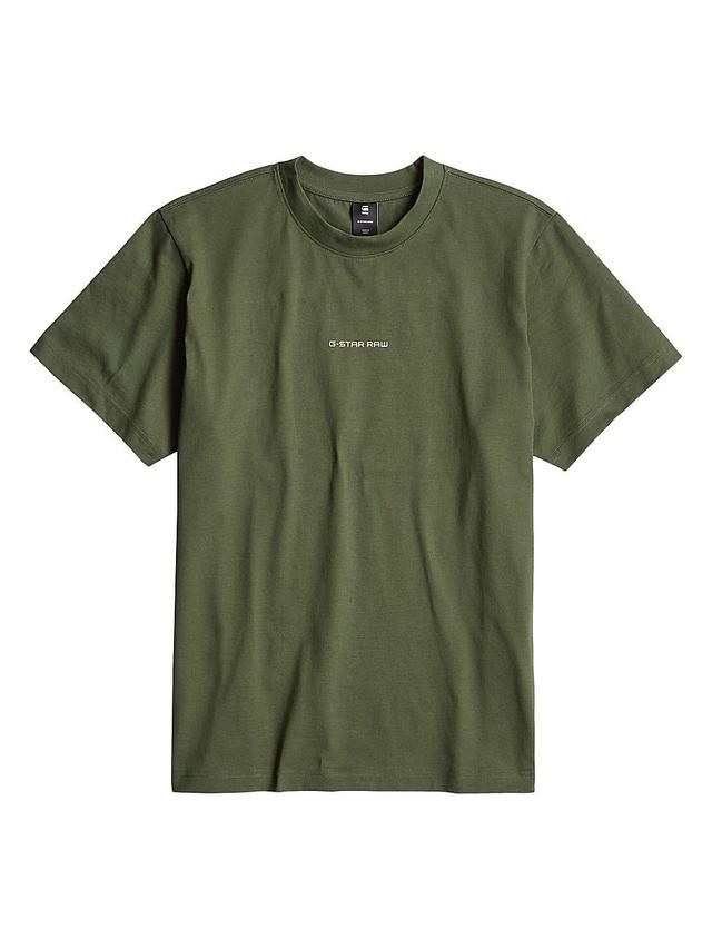 Mens Center Chest Logo Loose-Fit T-Shirt Product Image