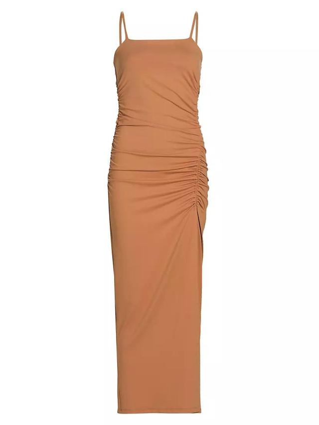 Ruched Maxi Slipdress Product Image