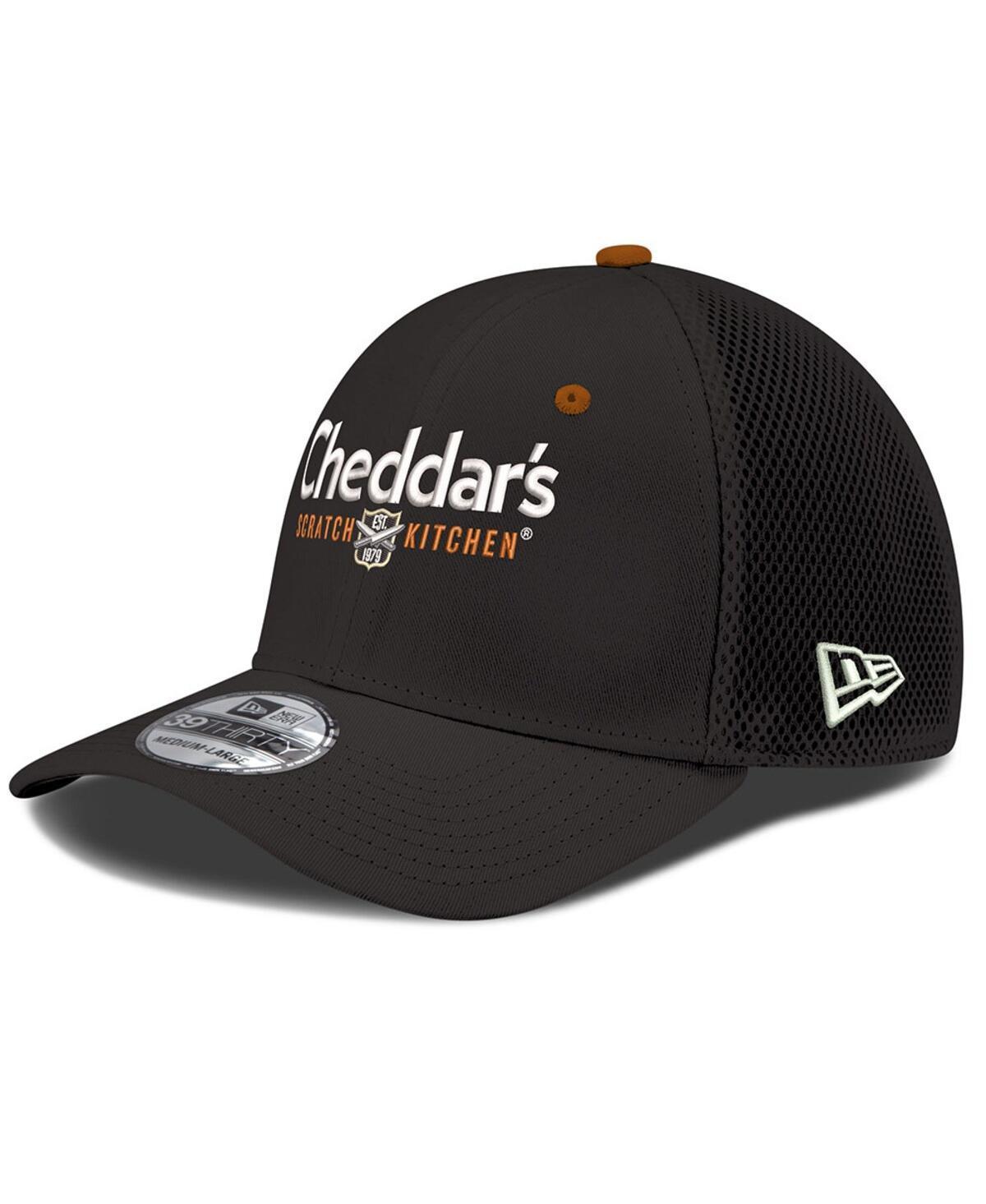 Mens New Era Black Kyle Busch 39THIRTY Cheddars Neo Flex Fit Hat Product Image