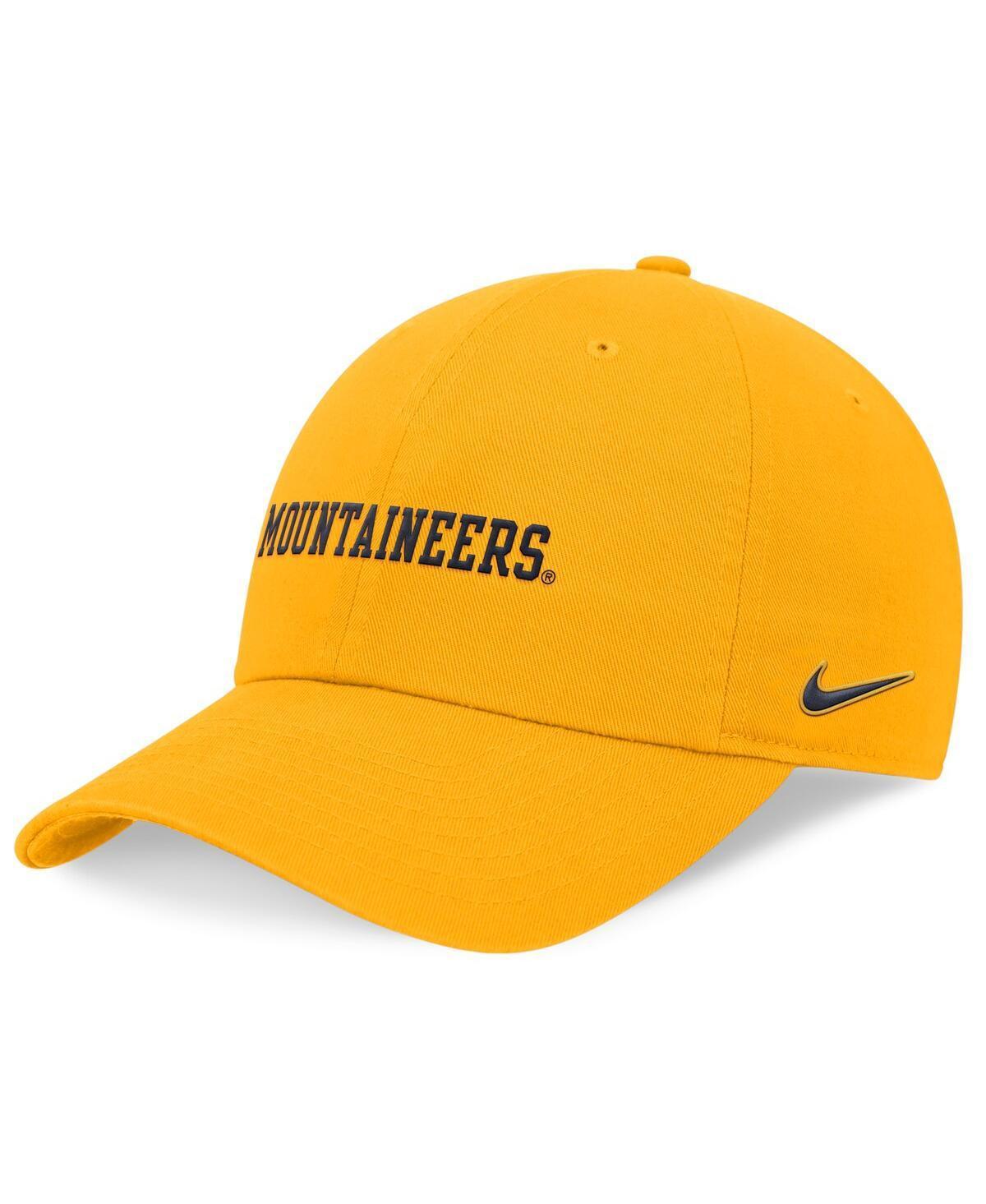 Nike Mens Gold West Virginia Mountaineers 2024 On-Field Club Adjustable Hat Product Image