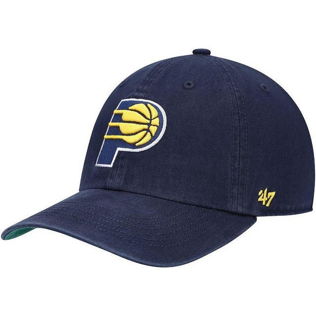 Mens 47 Indiana Pacers Team Franchise Fitted Hat Blue Product Image