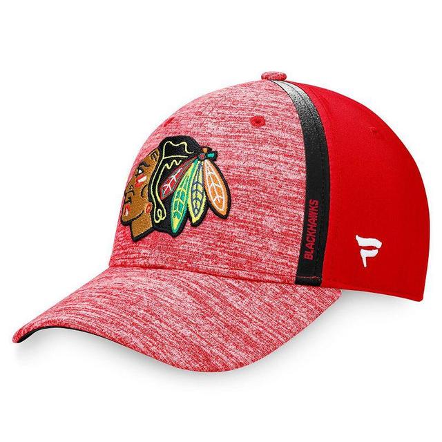 Mens Fanatics Branded Chicago Blackhawks Defender Flex Hat Product Image