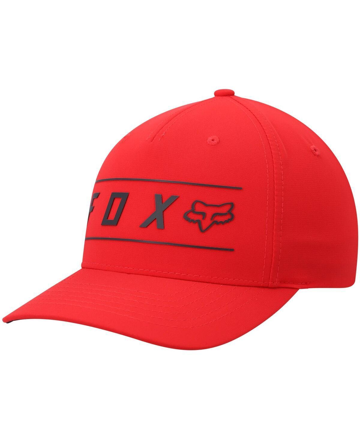 Mens Fox Red Pinnacle Tech Flex Hat Product Image