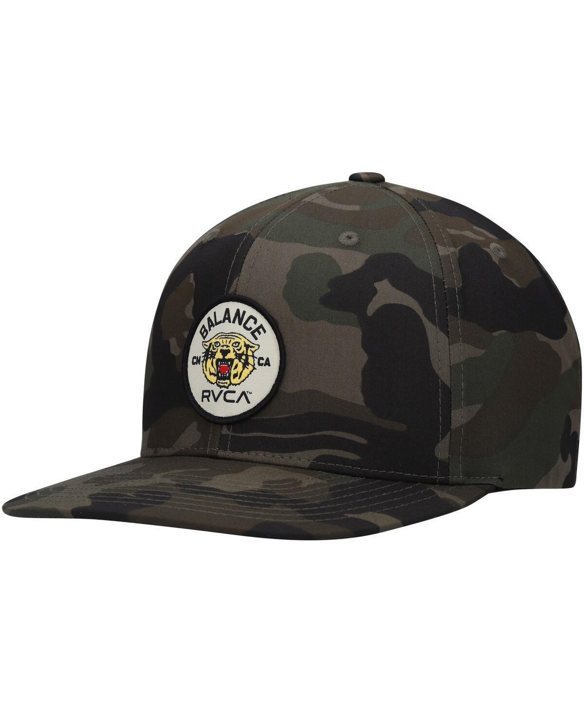 Mens Rvca Camo Squadron Snapback Hat Product Image