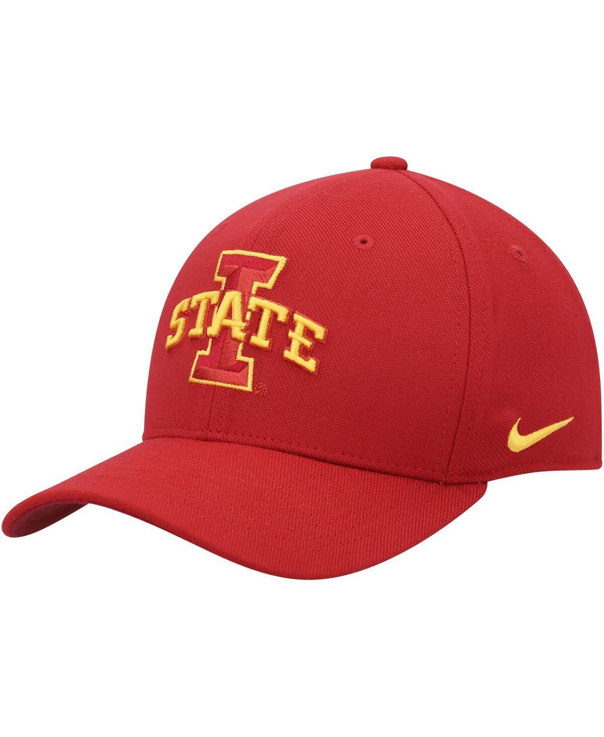 Mens Nike Crimson Iowa State Cyclones Classic99 Swoosh Performance Flex Hat Product Image