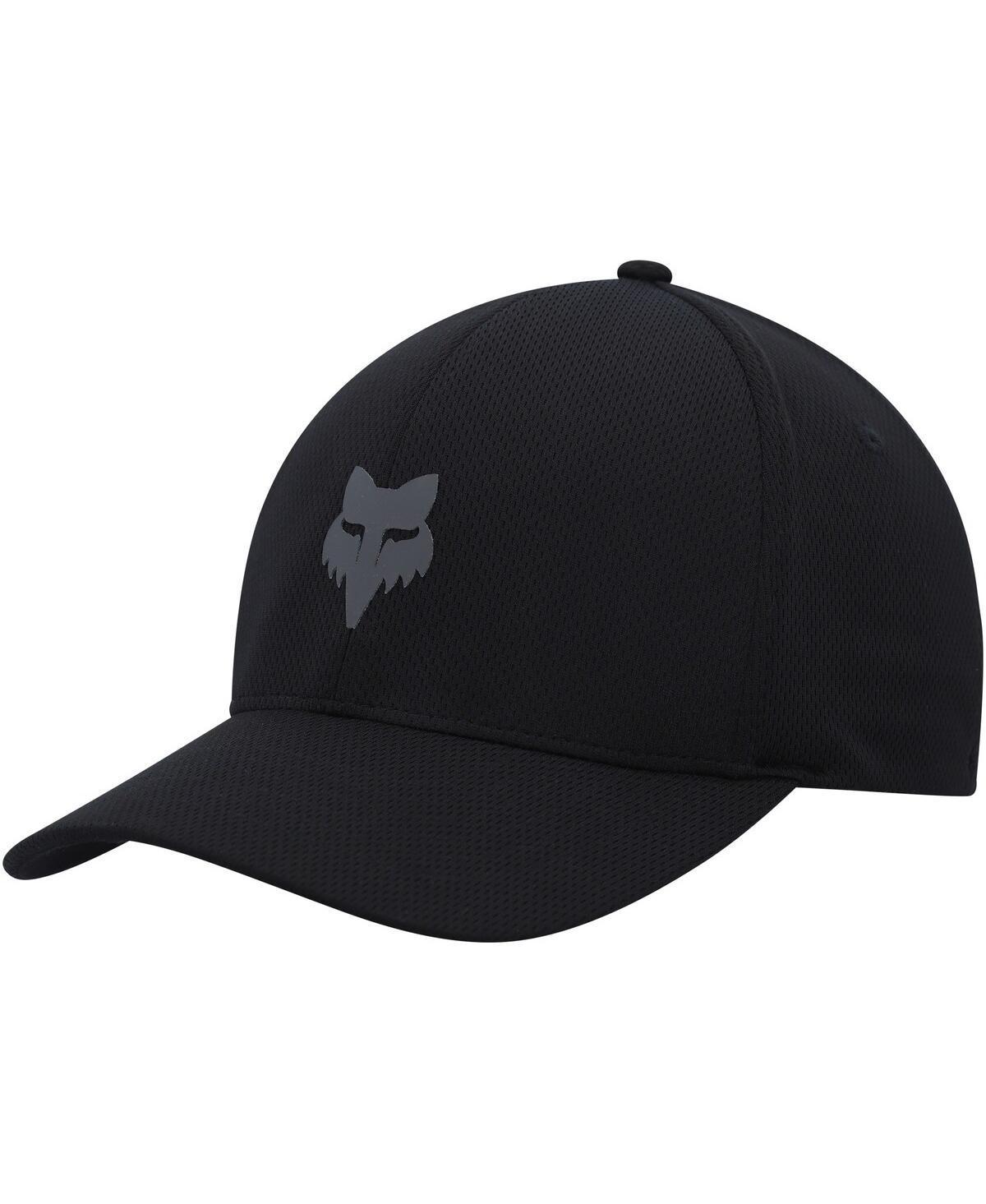 Mens Fox Black Head Tech Flex Hat Product Image