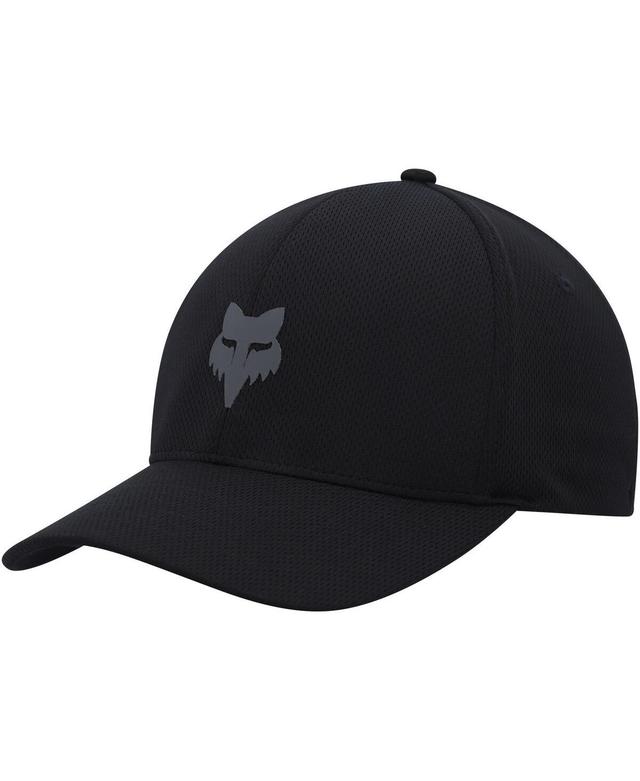 Mens Fox Black Head Tech Flex Hat Product Image