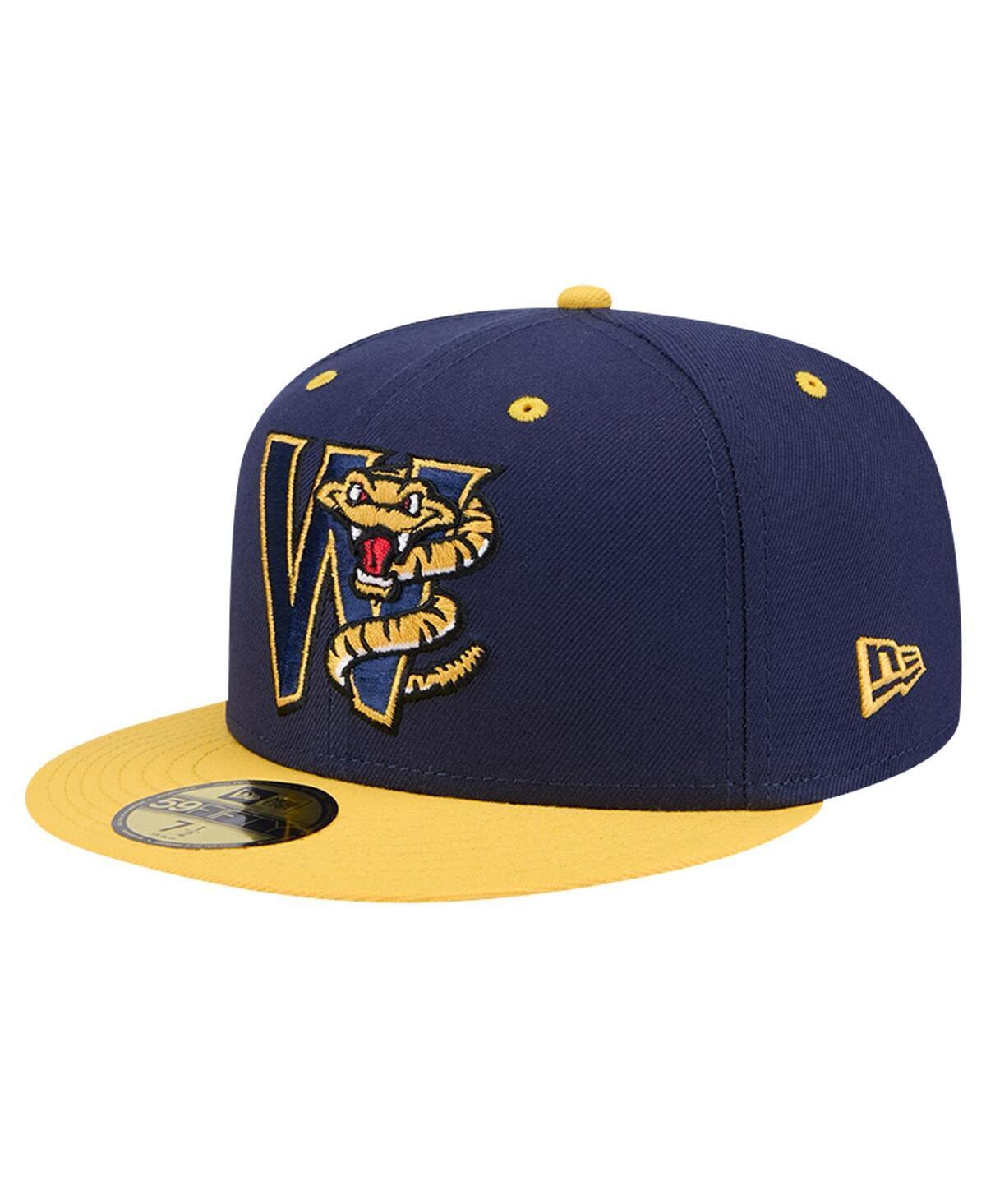 New Era Mens Navy Wisconsin Timber Rattlers Theme Night Brewers Sunday 59FIFTY Fitted Hat Product Image