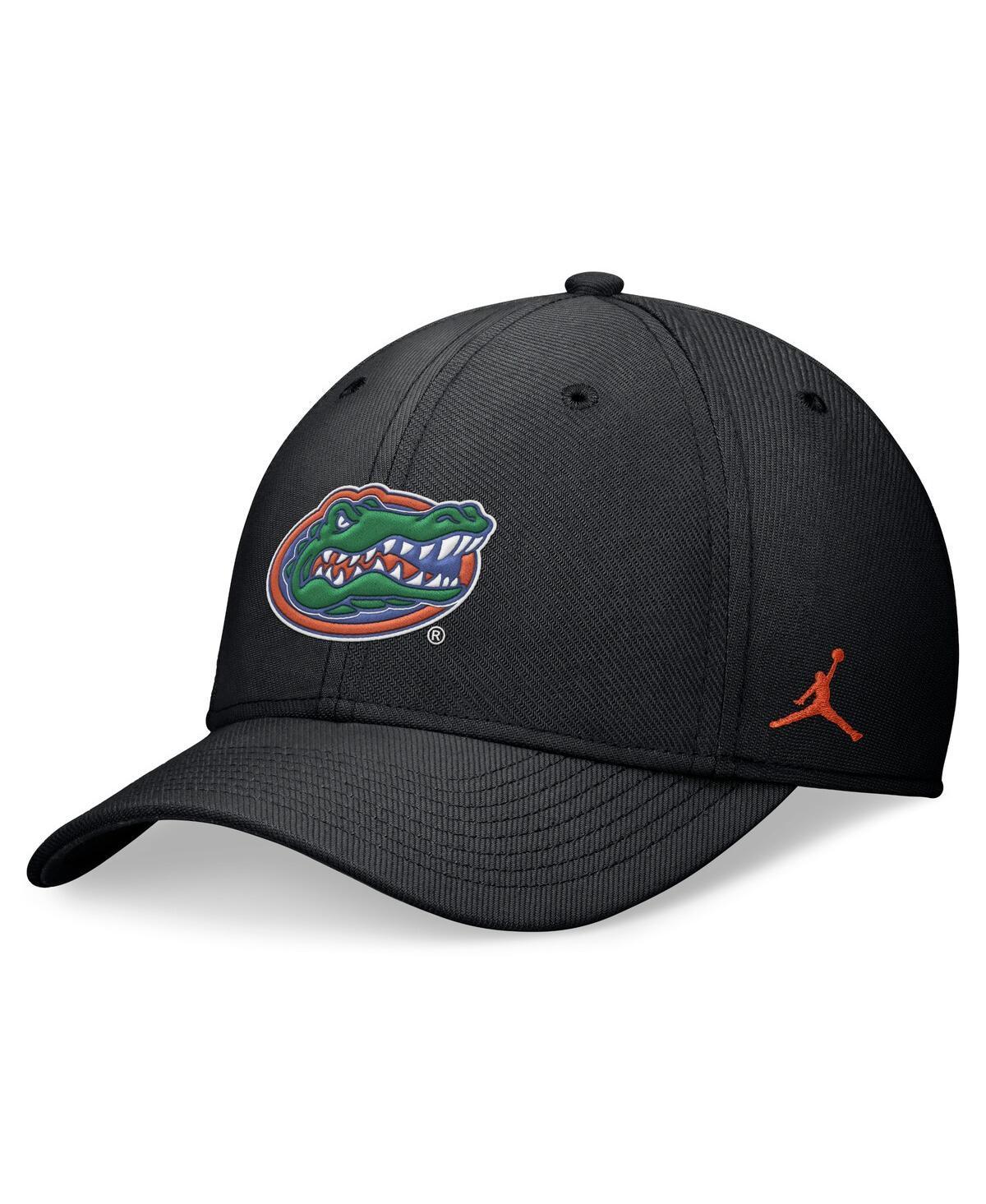 Jordan Mens Black Florida Gators 2024 On-Field Swoosh Flex Hat Product Image