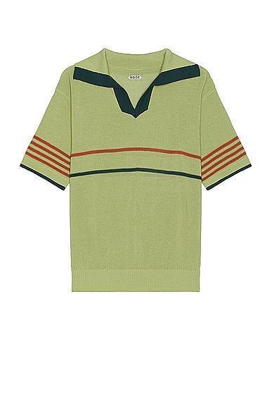 BODE Palmer Polo in Green Product Image