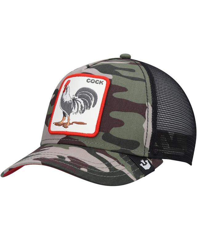 Mens Camo The Rooster Trucker Adjustable Hat Product Image