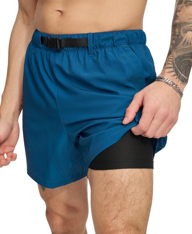 Dkny Mens Stretch Cargo Pocket Hybrid 5 Volley Shorts Product Image