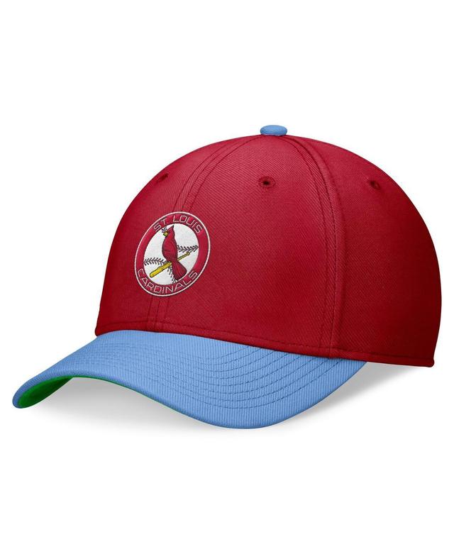 Mens Nike Red St. Louis Cardinals Cooperstown Collection Rewind Swooshflex Performance Hat - Red Product Image