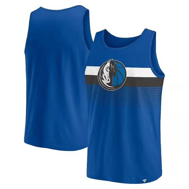 Mens Fanatics Blue Dallas Mavericks Wild Game Tank Top Product Image