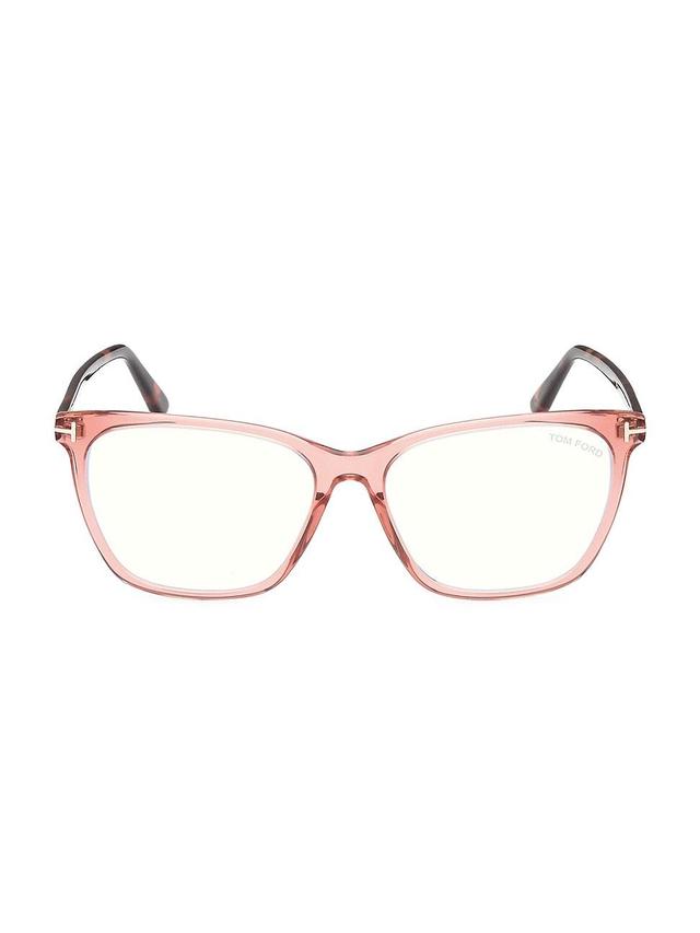 Womens 55MM Square Optical Glasses Product Image