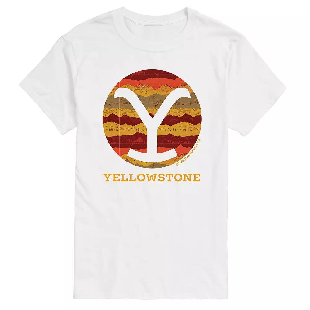 Big & Tall Yellowstone Y Brand Tee, Men's, Size: 4XL Tall, White Product Image