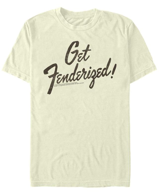 Mens Fender Get Fenderized Logo Tee Athletic Grey Product Image