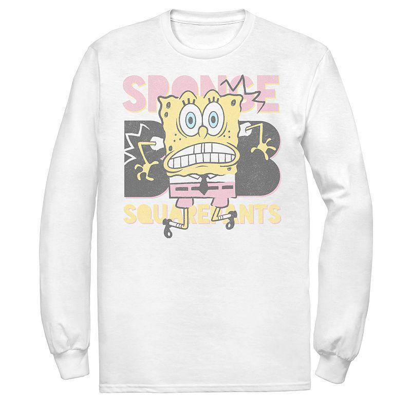 Mens SpongeBob SquarePants Scared Sponge Tee Product Image