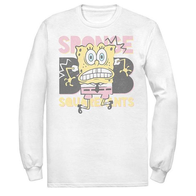 Mens SpongeBob SquarePants Scared Sponge Tee Product Image