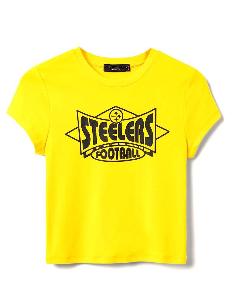 Junk Food Clothing Womens Nfl Pittsburgh Steelers Baby Tee Product Image