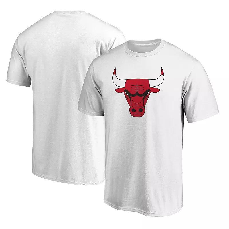 Mens Fanatics Branded Chicago Bulls Primary Mascot Logo T-Shirt Product Image