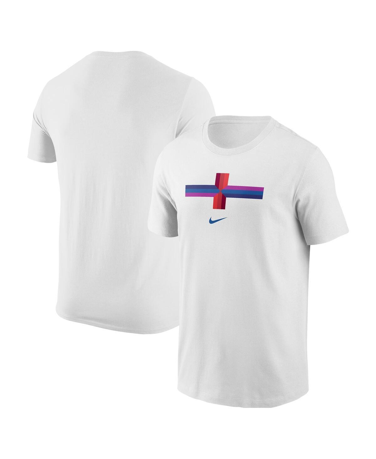 Nike Mens White England National Team Localized Core Cotton T-Shirt Product Image