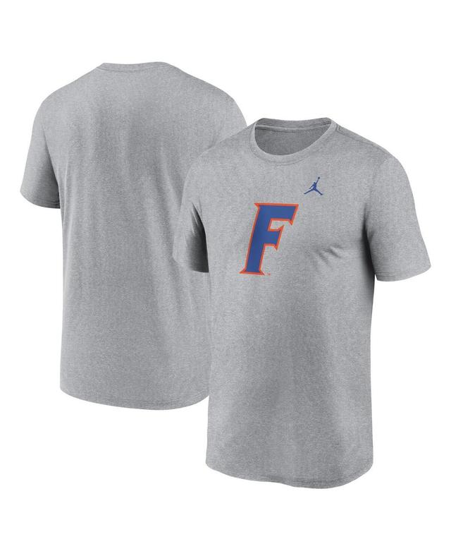 Jordan Mens Heather Gray Florida Gators Primetime Legend Alternate Logo T-Shirt Product Image