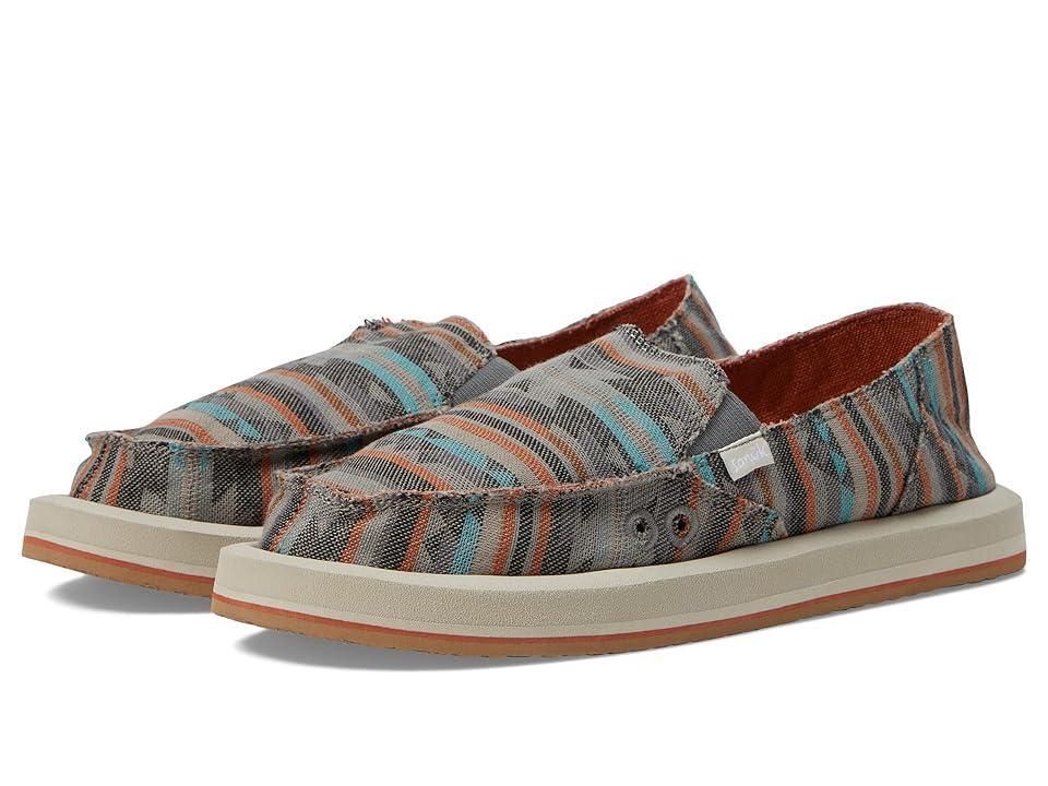 Sanuk Donna ST Blanket (Grey Multi) Women's Shoes Product Image