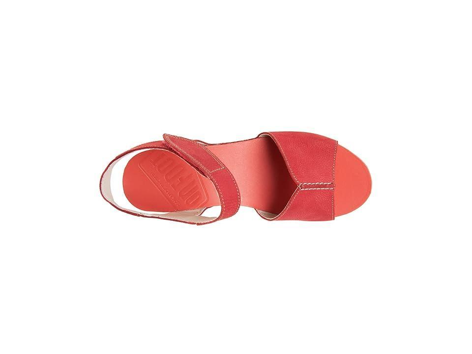 On Foot Leather Wedge Sandal Product Image