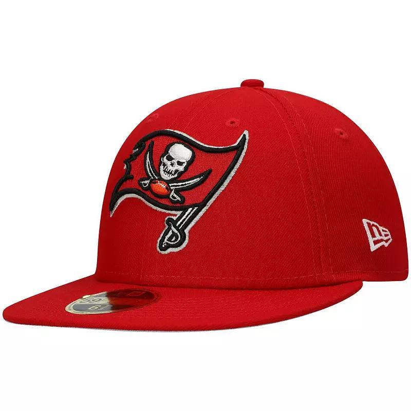 Mens New Era Tampa Bay Buccaneers Basic Low Profile 59FIFTY Fitted Hat Product Image