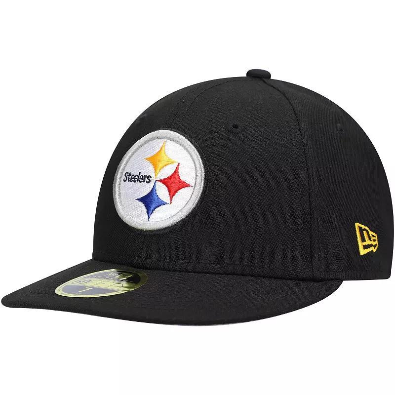 Mens New Era Pittsburgh Steelers Omaha Low Profile 59FIFTY Fitted Hat Product Image