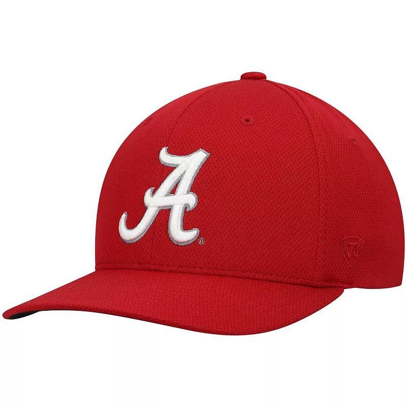 Mens Top of The World Crimson Alabama Crimson Tide Reflex Logo Flex Hat Product Image