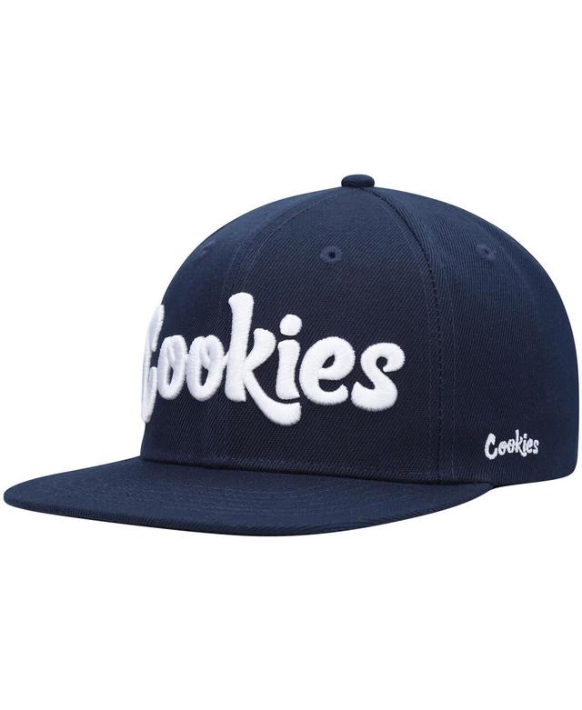 Mens Cookies Navy Original Mint Snapback Hat Product Image