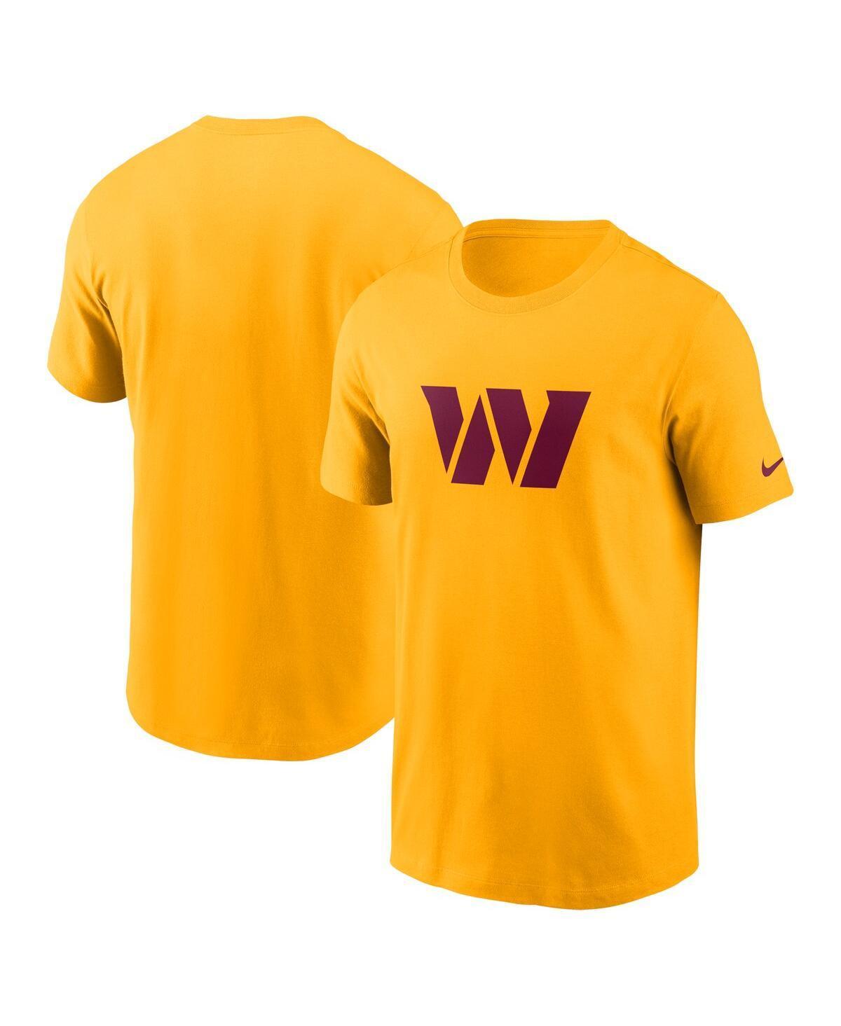 Mens Nike Gold Washington Commanders Primary Logo T-Shirt Product Image