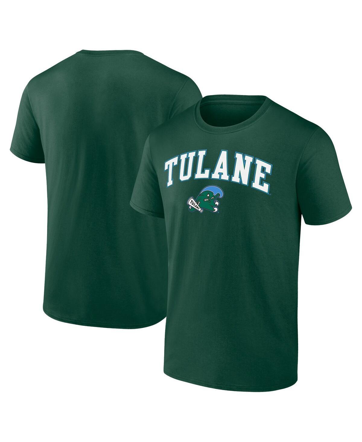 Mens Fanatics Green Tulane Green Wave Campus T-shirt Product Image