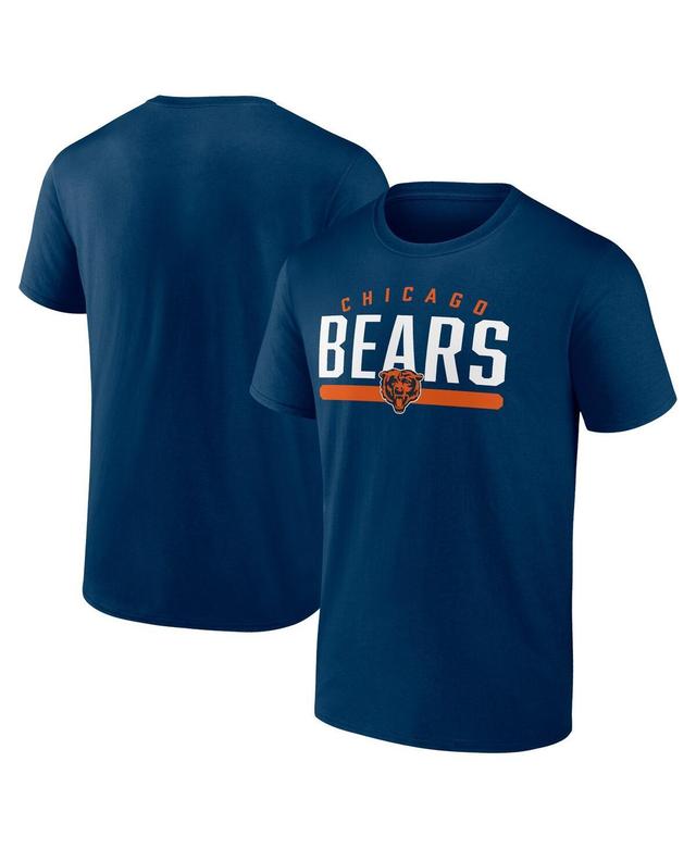 Mens Fanatics Branded Chicago Bears Arc and Pill T-Shirt Blue Product Image