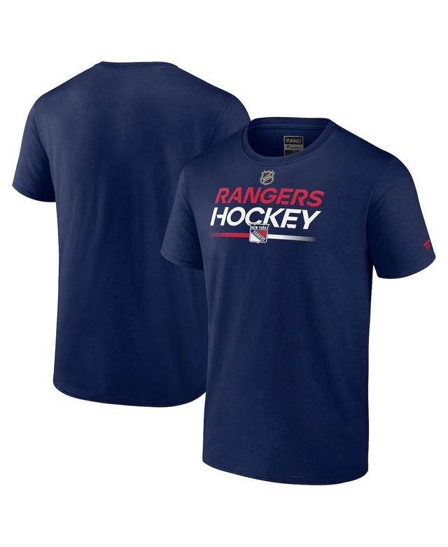 Mens Fanatics Branded Colorado Avalanche Authentic Pro Primary Replen T-Shirt Blue Product Image