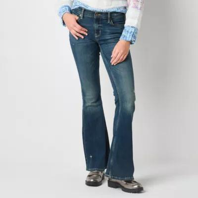 Arizona Womens Low Rise Flare Leg Jean Product Image