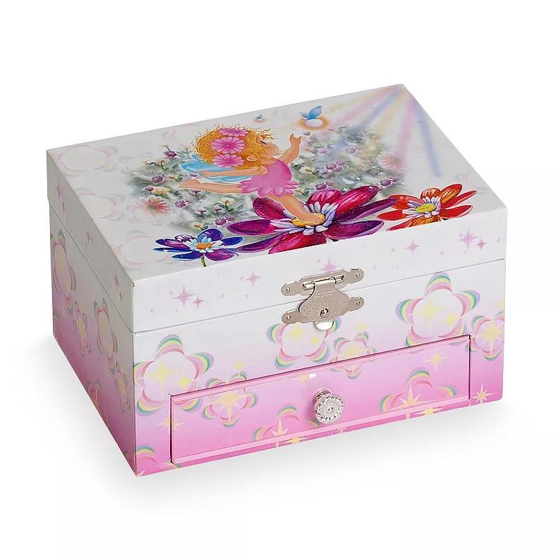 Mele & Co. Nancy Girls Musical Ballerina Jewelry Box, Womens, Fairy & Flowers Product Image