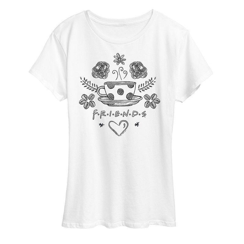 Womens Halloween Fan Club Graphic Tee Grey Green Product Image