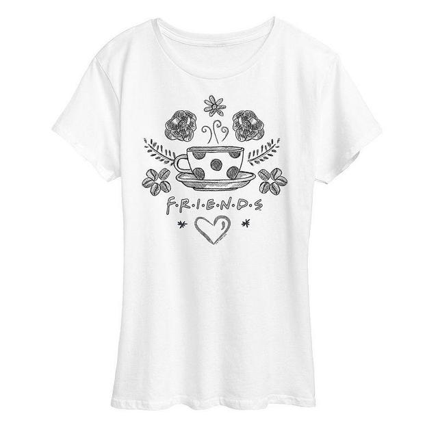 Womens Halloween Fan Club Graphic Tee Grey Green Product Image