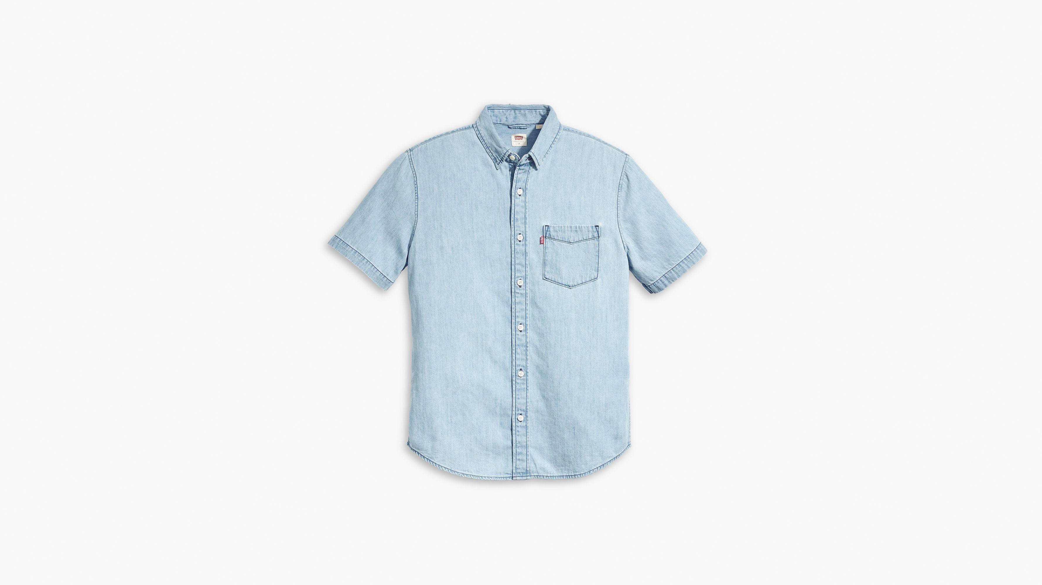 Short Sleeve Classic One Pocket Standard Fit Shirt Product Image