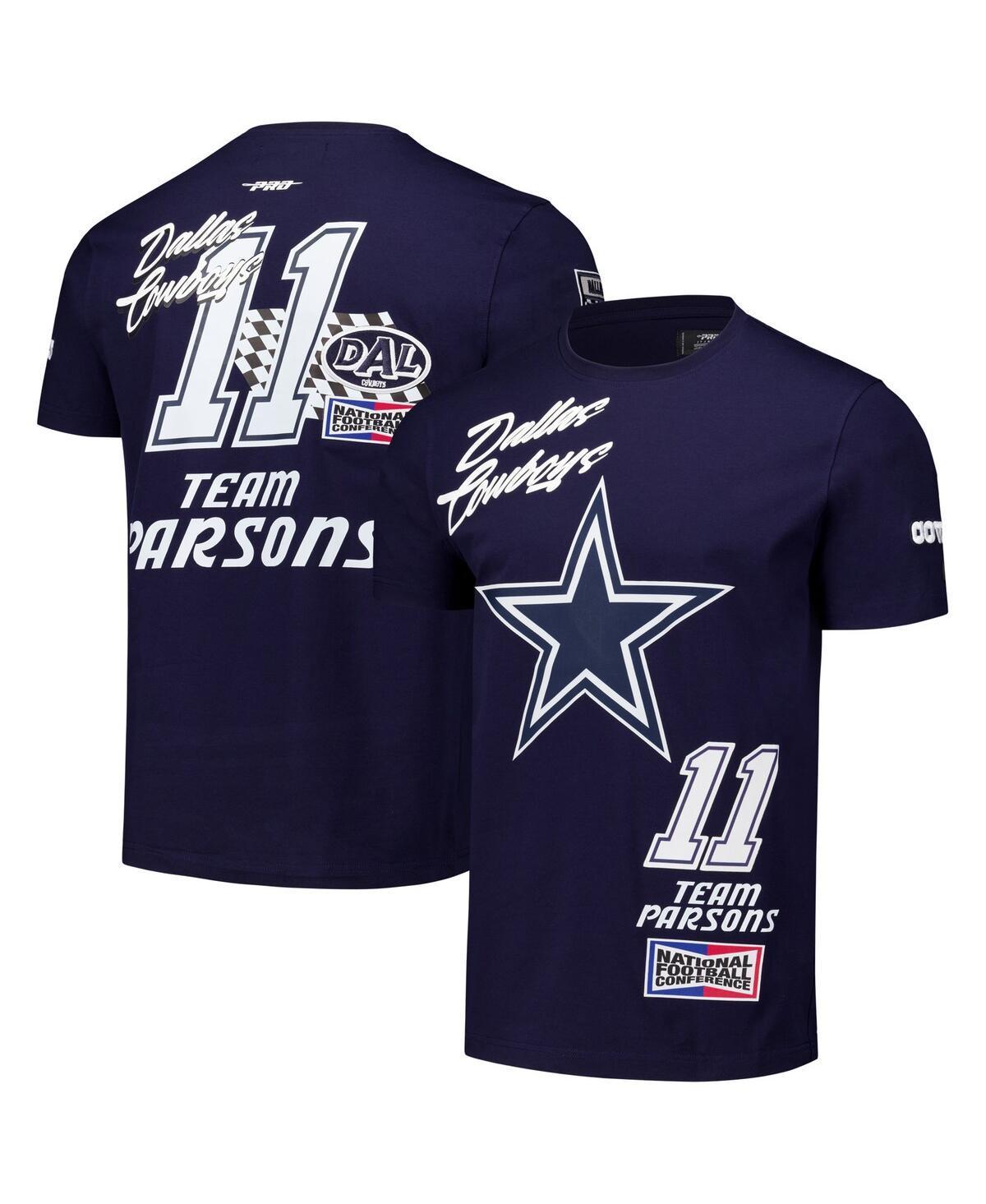 Pro Standard Mens Micah Parsons Navy Dallas Cowboys Fast Lane Name Number Player T-Shirt Product Image