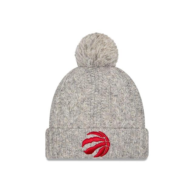 Toronto Raptors Shimmer Pom Knit Hat Male Product Image