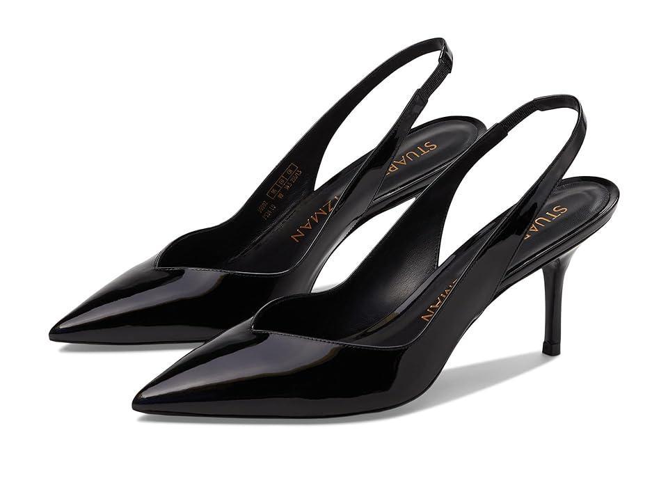 Womens Eva 75MM Patent Leather Slingback Pumps Product Image