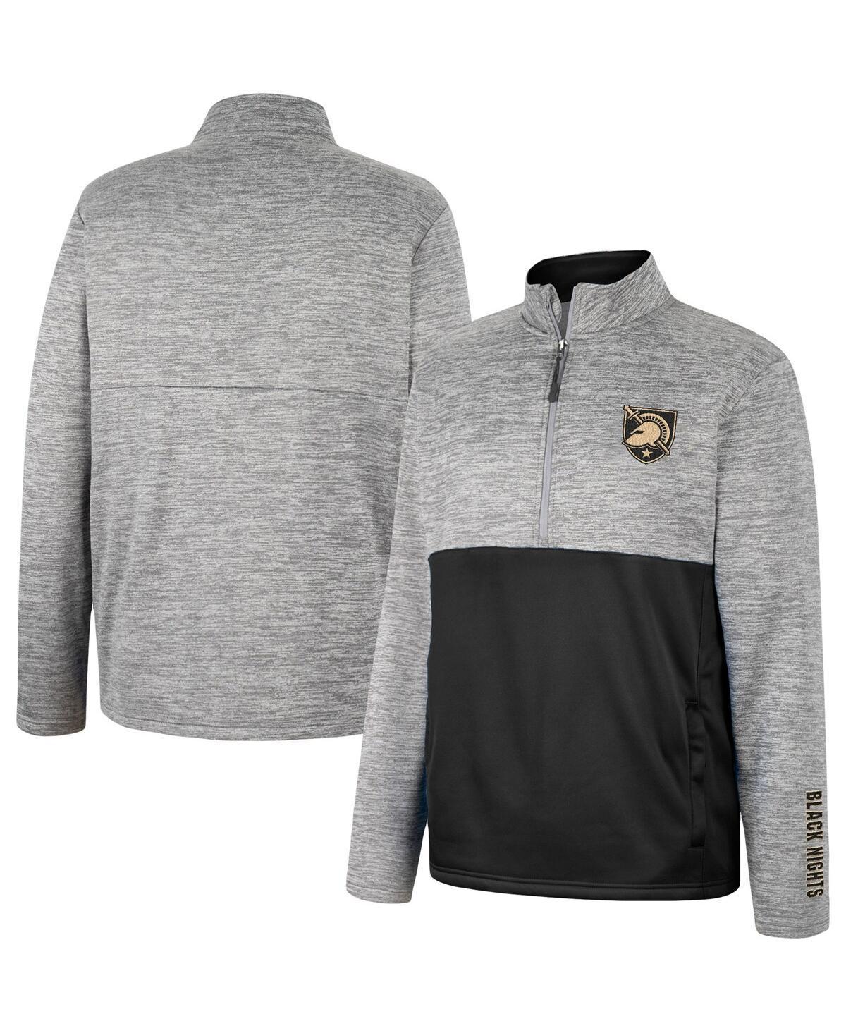 Mens Colosseum Gray Iowa Hawkeyes John Half-Zip Jacket Product Image